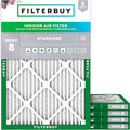 Filterbuy 19x20x1 Air Filter MERV 8 Essential Dust & Allergy Defense, by Filterbuy