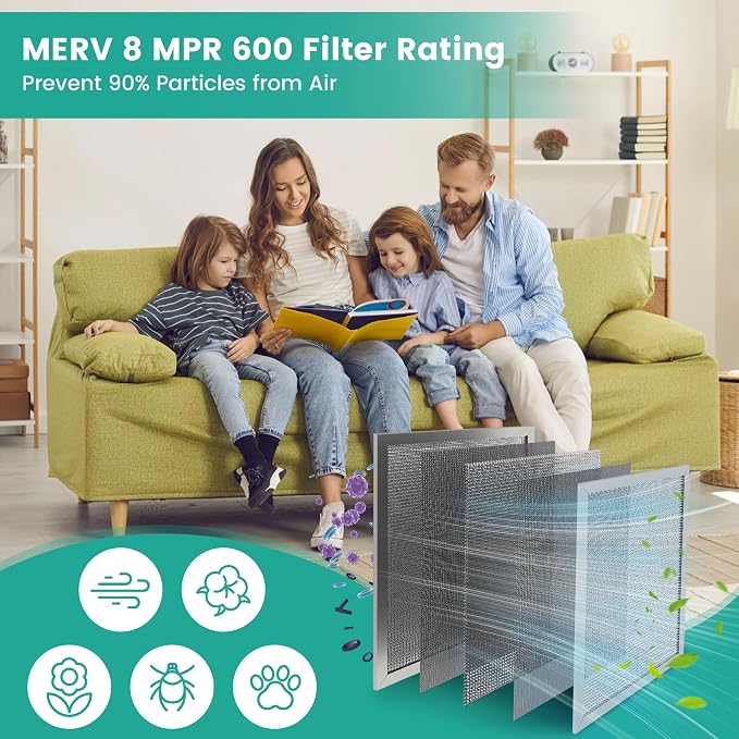 14x24x1 HVAC Furnace Air Filter, Washable Electrostatic Furnace Filter - Image 6
