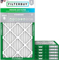 Filterbuy 11.25x23.25x1 Air Filter MERV 8 Essential Dust & Allergy Defense by Filterbuy