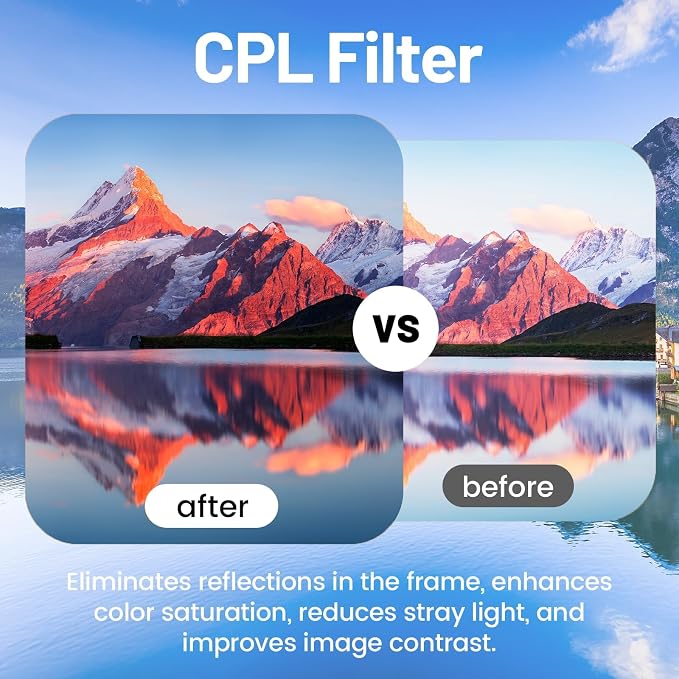 43mm UV/CPL/FLD Lens Filter Kit - Image 3