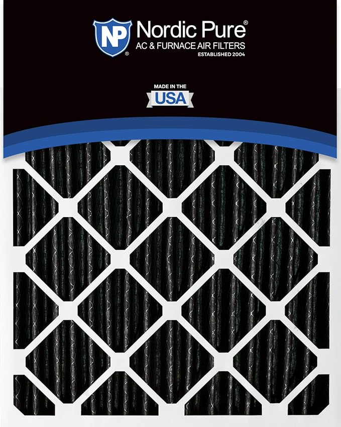 Nordic Pure 16x25x4 Pleated Plus Carbon Air Filters MERV 8 2 Pack - Image 5