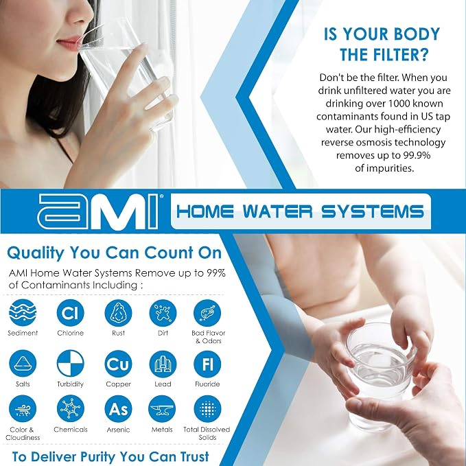 APPLIED MEMBRANES INC. 100 GPD Reverse Osmosis Membrane | RO Membrane Water - Image 6