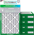 Filterbuy 12x24x4 Air Filter MERV 8 Essential Dust & Allergy Defense, by Filterbuy