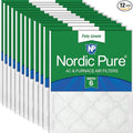 Nordic Pure 14x25x1 Poly Green MERV 6 AC Furnace Air Filters – Reduces Dust by NordicPure