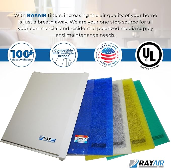 RAYAIR SUPPLY 16.5 x 21.625 Replacement Filter Pads Compatible - Image 3