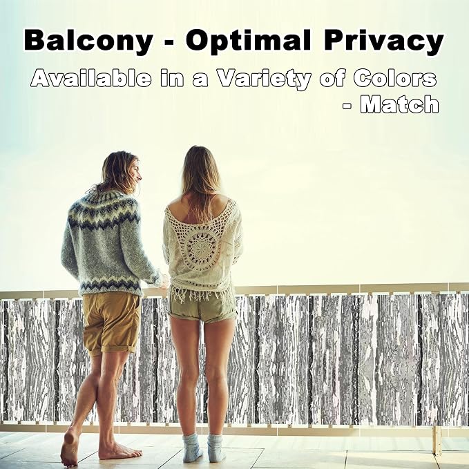 Fence Privacy Screen 2.3' x 9.8' UV Protection Weather-Resistant Privacy Screen - Image 2