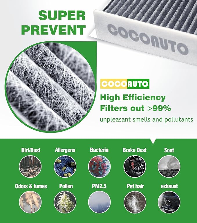 Engine & Cabin Air Filter Kit for Outback, Impreza 2.0L Only, Legacy 2020+ - Image 3