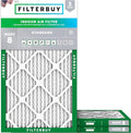Filterbuy 16x25x1 Air Filter MERV 8 Essential Dust & Allergy Defense, by Filterbuy