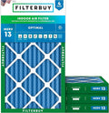 Filterbuy 14x30x2 Air Filter MERV 13 Optimal Smoke & Allergy Defense, by Filterbuy
