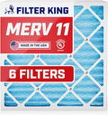 Filter King 18x27x1 Air Filter | 6-PACK | MERV 11 HVAC Pleated A/C Furnace by FilterKing