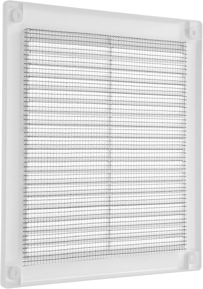 Vent Systems 4.5" x 4.5" Inch Plastic White Soffit Vent Cover - Image 8