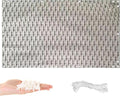 Fence Privacy Screen 4.3' x 29.5' UV-Resistant Visibility Reduction Outdoor by AYLFBFU