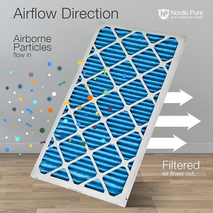 Nordic Pure 20x25x1 Pleated MERV 7 Air Filters 4 Pack - Image 8