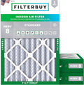 Filterbuy 20x23x4 Air Filter MERV 8 Essential Dust & Allergy Defense, by Filterbuy