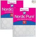 Nordic Pure 14x25x1 Tru Mini Pleat MERV 11 AC Furnace Air Filters – 2.5X More by NordicPure