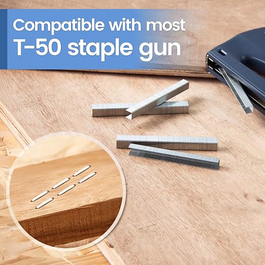 meite T-50 Staples, 5/16 Inch Length Heavy Duty Staples - Image 6