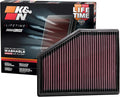 K&N High-Flow Original Lifetime Engine Air Filter: Increase Power: Premium by KNEngineeringInc