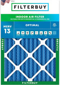 Filterbuy 15x20x2 Air Filter MERV 13 Optimal Smoke & Allergy Defense, by Filterbuy
