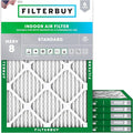 Filterbuy 8x14x1 Air Filter MERV 8 Essential Dust & Allergy Defense, by Filterbuy
