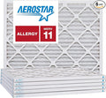 Aerostar 16 1/2x21 5/8x1 MERV 11 Pleated Air Filter, AC Furnace Air Filter by AirFiltersDelivered