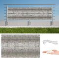 Privacy Fence 2' x 16.4' UV-Resistant Visibility Reduction Garden Fence by AYLFBFU